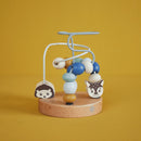 Motorikspielzeug Babyspielzeuge Spielen & Lernen Mini Motorikschleife Waldtiere blau Bieco 24330021_GIF.gif Open Box