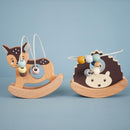 Bieco Motorikschleife mit Wippe Igel #