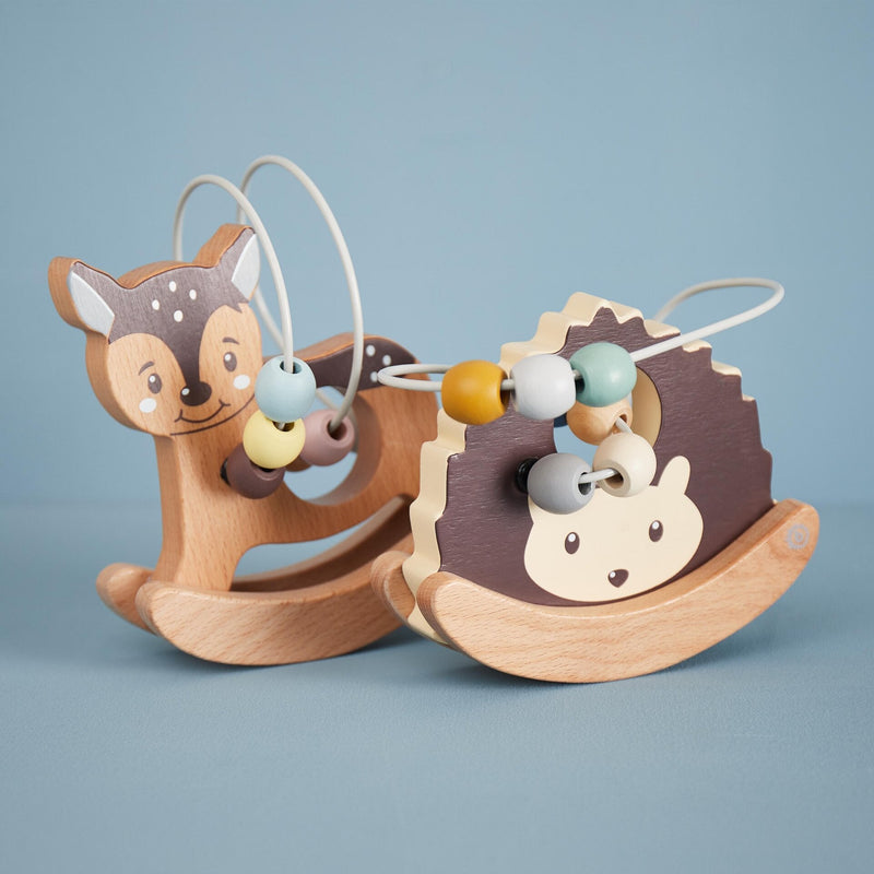 Motorikspielzeug Babyspielzeuge Spielen & Lernen Motorikschleife mit Wippe Igel