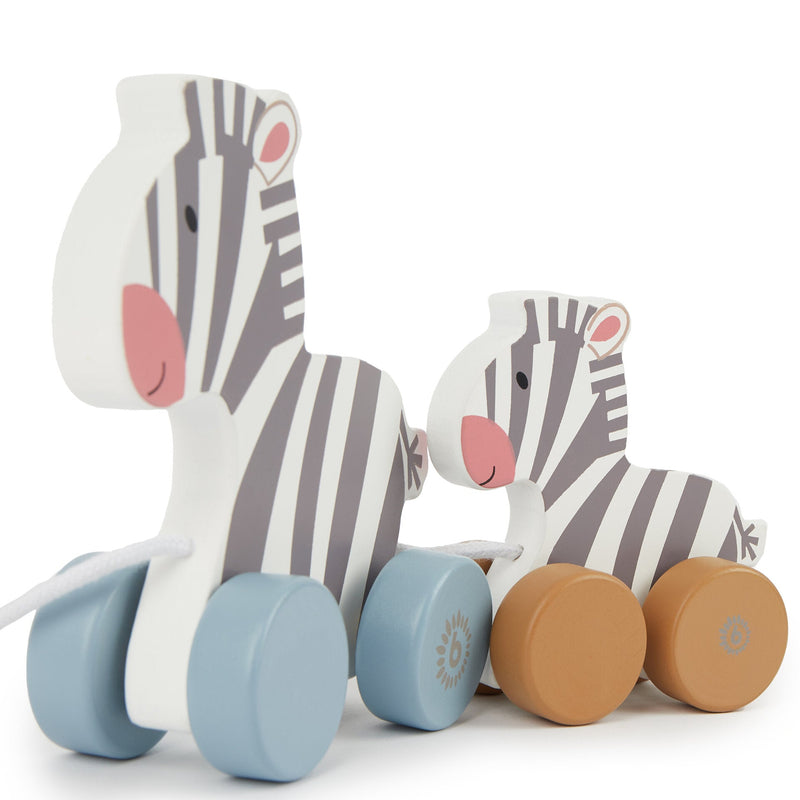 Bieco pull-along zebras