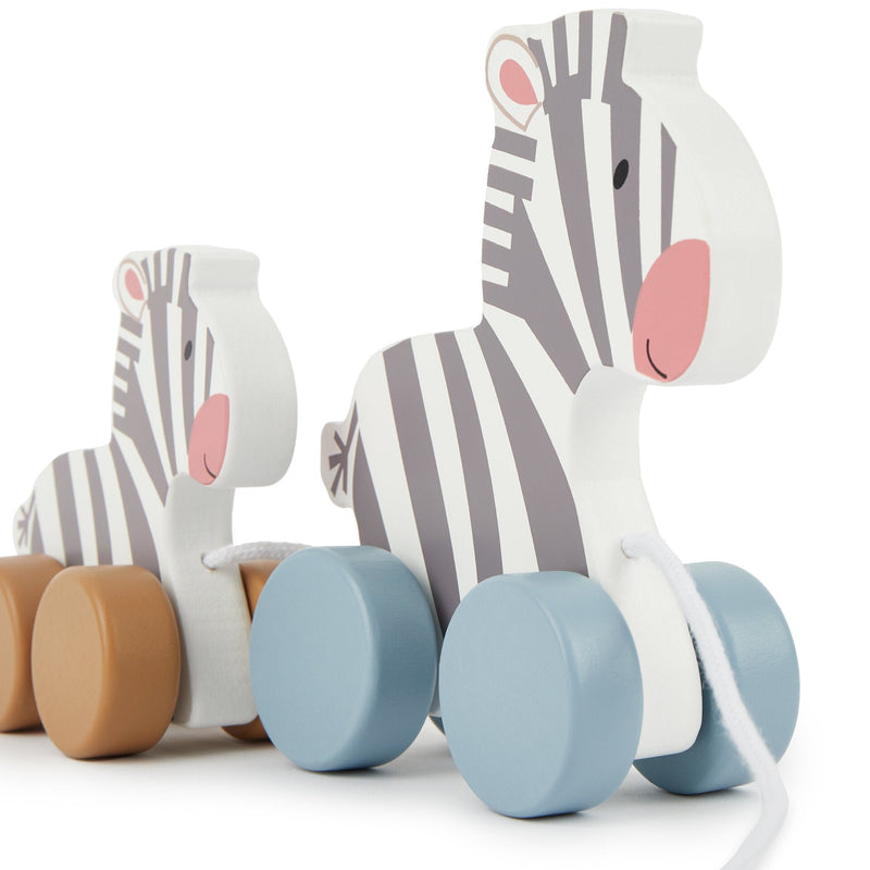 Bieco pull-along zebras