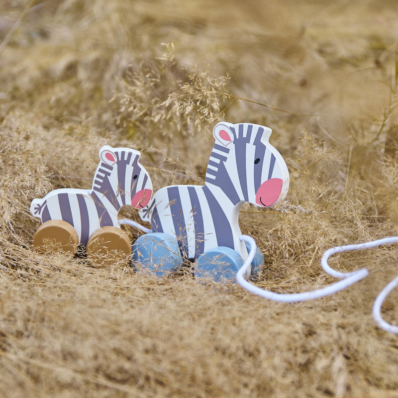 Bieco pull-along zebras