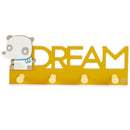 Garderoben Aufbewarung Wohnen & Kinderzimmer Wandgarderobe Panda