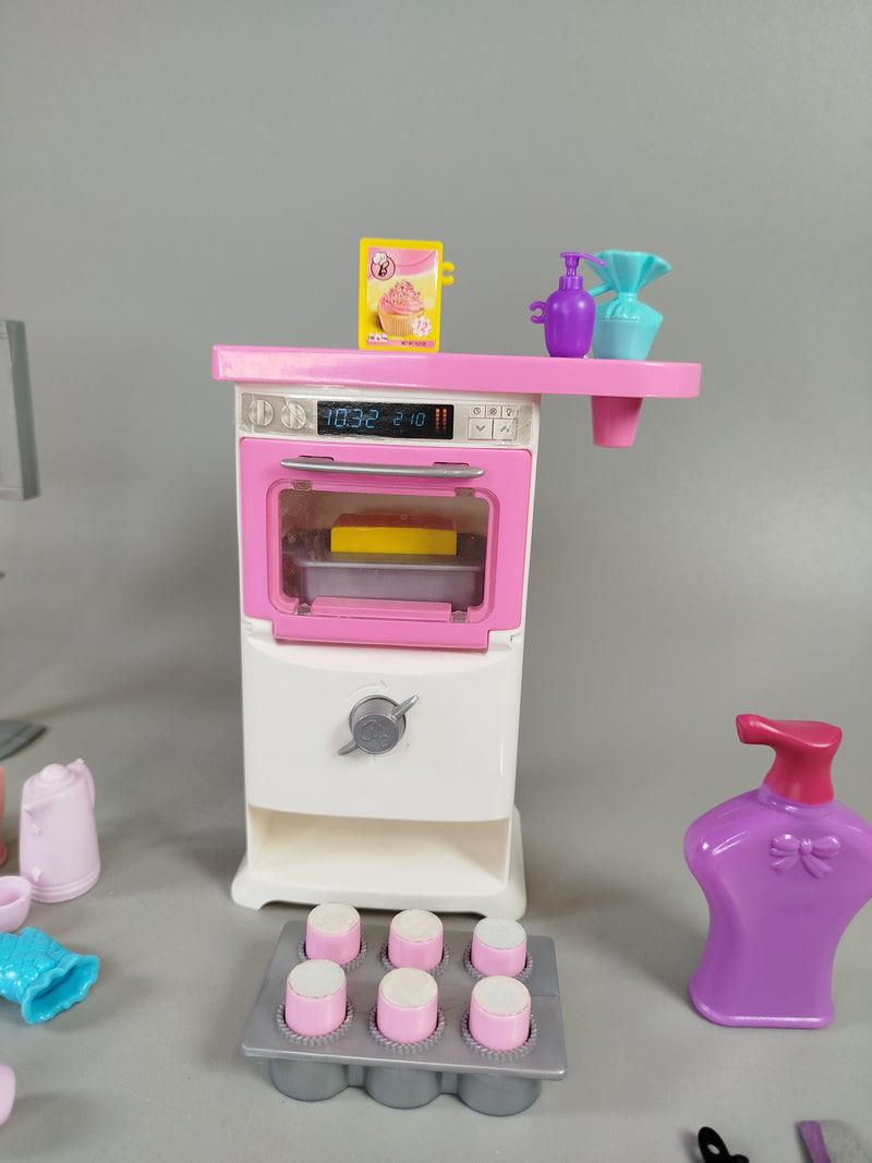 Mattel Puppen mit Zubehör – Set von 6, Haustiere & Roller