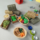 Schleich Bundle Bauernhof Futtertröge & Zubehör