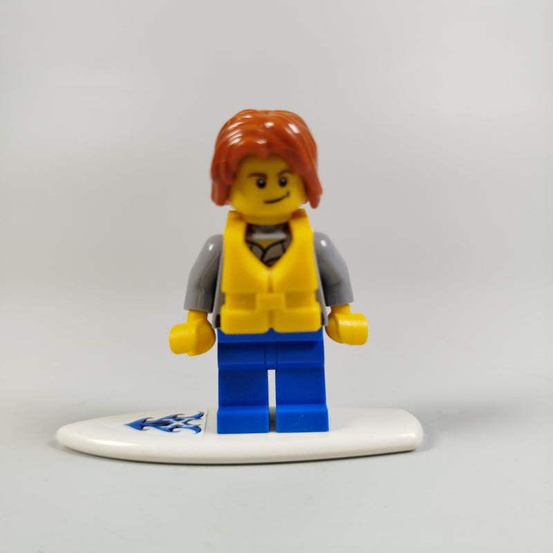 Lego Wasserabenteuer Set - Jetski, Surfer & Hai