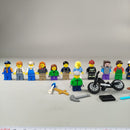 LEGO Bundle Minecraft 17x Minifiguren & Zubehör