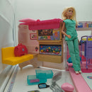 Barbie Bundle 2-in-1 Krankenwagen FRM19 mit Puppe