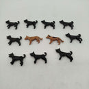 Playmobil Bundle Tiere Hunde Set von 11 Figuren