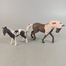 Schleich Bundle Pferde Set von 4 Pferde & Fohlen