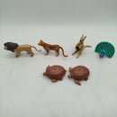 Playmobil Bundle Savannentiere Set von 13 Zootiere & Wildtiere