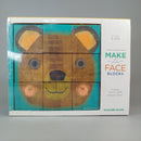 Crocodile Creek Bauklotz-Set Tiergesichter Tiere