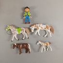 Playmobil Bundle Pferdestall 6948 Figuren & Pferde