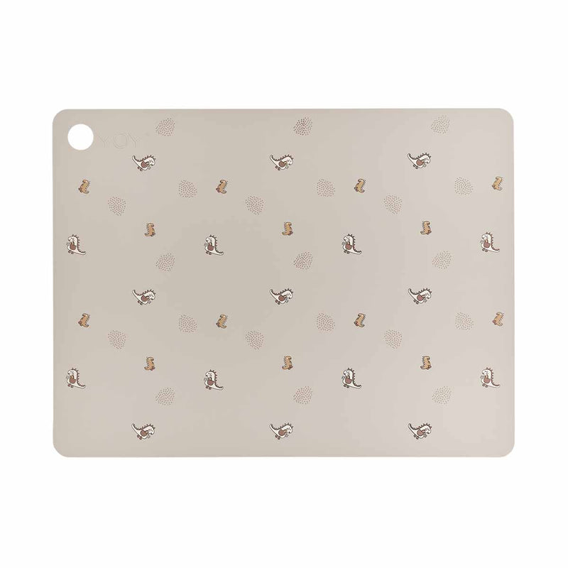 OYOY Placemat Dina Dino Tischset Platzset Tischunterlage