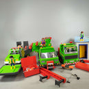 Playmobil Bundle 4084 Kran LKW & Gebäude