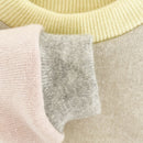 kronjuwel Kaschmirpullover 86/92 beige rosa Upcycling