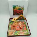 Selecta Wer wohnt wo? Bauernhof Holzpuzzle