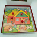 Selecta Wer wohnt wo? Bauernhof Holzpuzzle