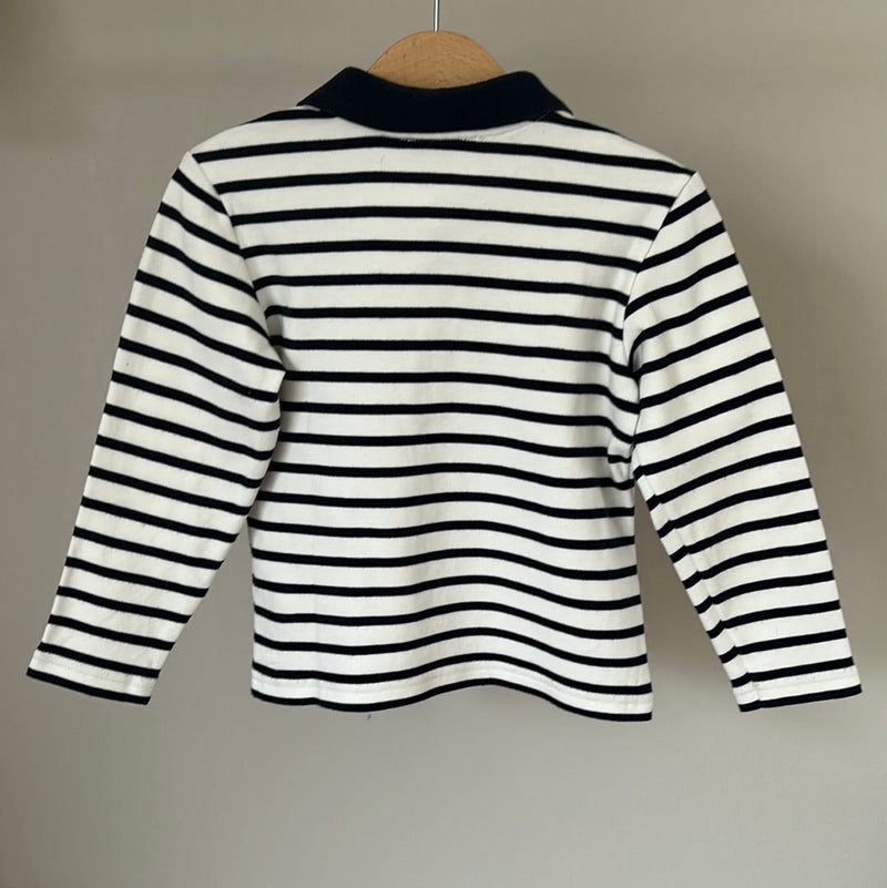 Amor Kids Sweatshirt with Polo Collar - Size 98/104