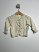 Strickjacke Rüschenärmel - 74 - h&m