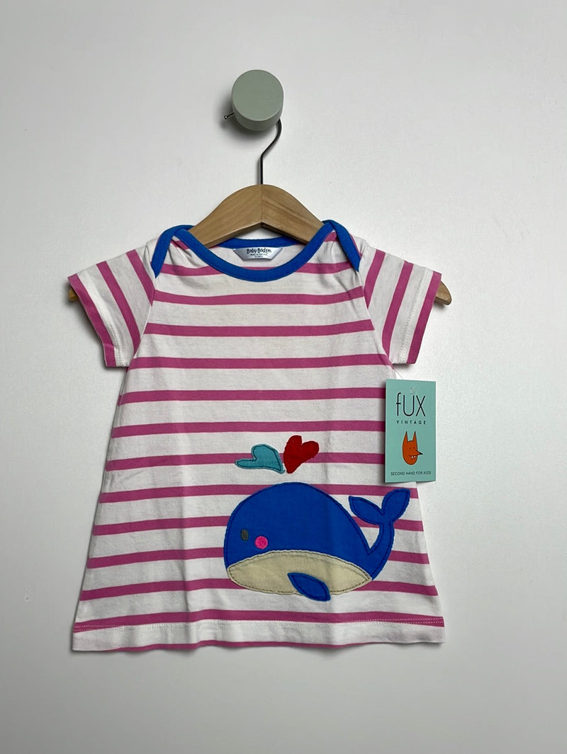 Jersey dress whale • 56 • mini bottom