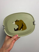 Kinder Brotdose Edelstahl • Bär