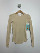 Ripp Langarmshirt Streifen • 134 • molo