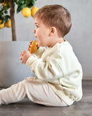 Nuaa B-WARE Waffel Sweatshirt Lemon Yellow