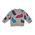 Kids pattern knit sweater