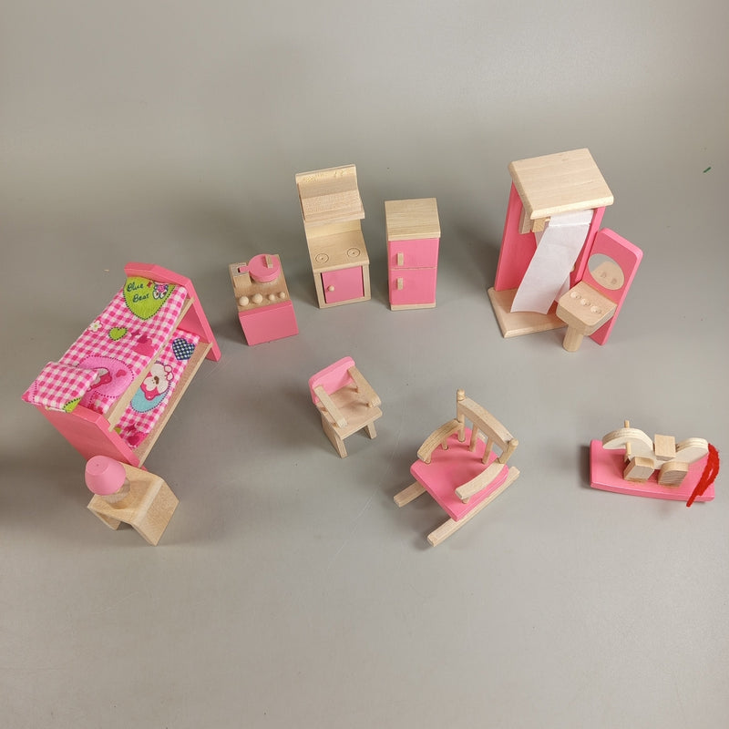 Puppenhaus Möbel-Set – 20-teiliges Zubehör für Rollenspiel