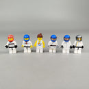 LEGO Minifiguren Set - Motorsport & Berufe, Set von 6, sehr gut
