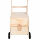 Small Foot Holz Spielzeugkiste Zebra - Aufbewahrungsbox mit Zugband