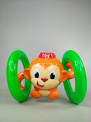 Bright Starts Nachziehtier Affe mit Soundfunktion – Babyspielzeug Set