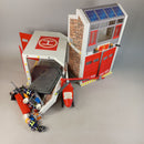 Playmobil 9462 Feuerwehrstation mit Hubschrauber & 4 Figuren