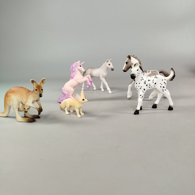 aufbewahrung schleich tiere Schleich Bundle Reiterhof Set von 13 Tiere & Reiter