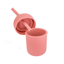 MyMy Strohhalmbecher Silikon 150ml Packung mit 2 Stück