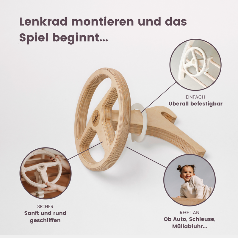 B-Ware Frechling® Lenkrad - Update für unseren und andere Kletterbögen