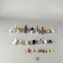 Schleich Bundle Bauernhof & Wildtiere Set von 24 Tierfiguren