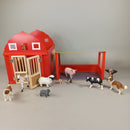 Schleich Bundle Bauernhof Set von 10 Tiere & Stall