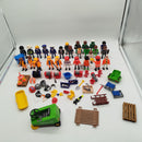 Playmobil Bundle Polizei Rettung Recycling 30x Figuren Zubehör