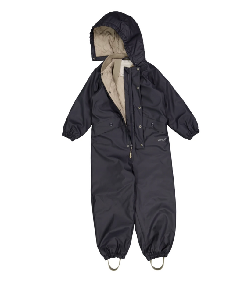 Thermal rain suit Aiko - deep blue