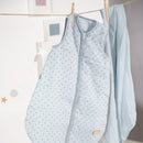 Organic Schlafsack 'Lil Planet' - 70 - 110 cm - Bio-Musselin (GOTS) - Hellblau