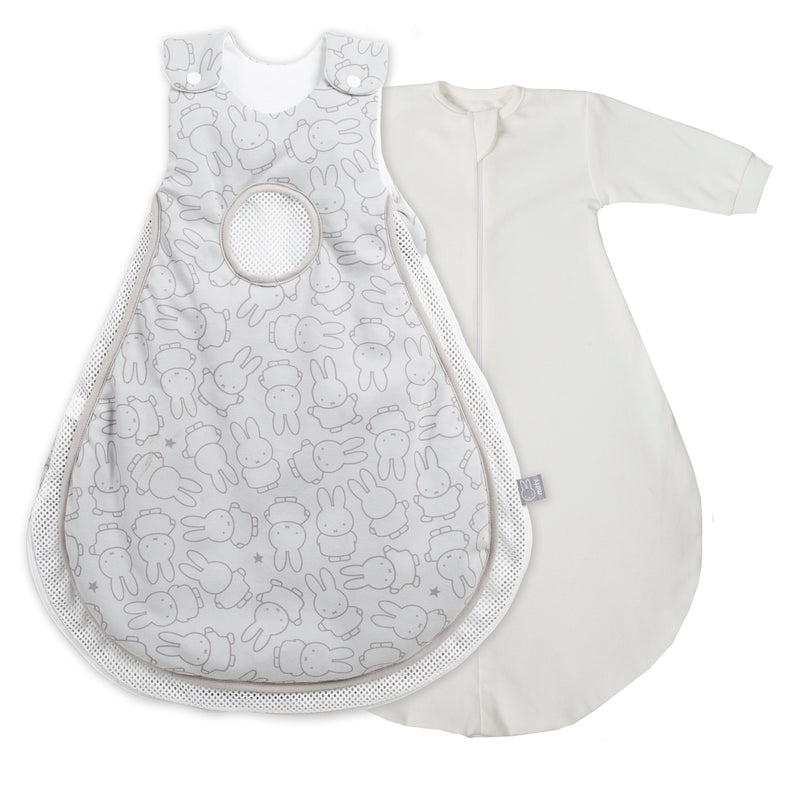 maxomorra schlafsack 'safe asleep®' Schlafsack Air PLUS - Design 'miffy®' inkl. Strampelsack