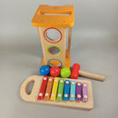 Hape Bundle Set von 2 Stapelspiel & Klopfbank mit Xylophon