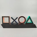 PlayStation Deko-Leuchte - Symbole für Gaming-Fans