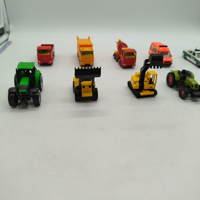 Bundle Siku x10 Fahrzeuge Set