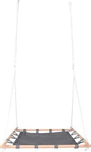 small foot Indoor Nest Swing with Wooden Frame, Supports up to 100 kg, Foldable, for Children Aged 3 and Over, 11907