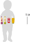 small foot Saucen und Öl-Set "fresh" aus Holz, Zubehör für Kaufmannsläden und Kinderküchen, ab 3 Jahren, 11445