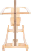 small foot Schaukelpferd mit Sitzring, inkl. Handgriffen und Rückenlehne, im modernen Look, ab 12 Monaten, 12291