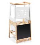 B-Ware Maxi Cosi Lernturm Tritthocker Tisch Stuhl Kombination Toucan 3in1 Natural Wood